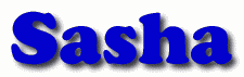 Sasha First Name