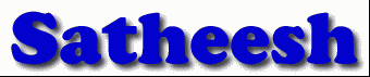 Satheesh First Name