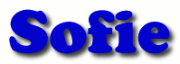 Sofie First Name