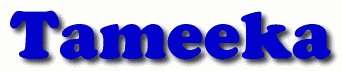 Tameeka First Name