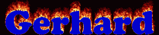Gerhard First Name