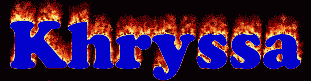 Khryssa First Name