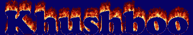 Khushboo First Name