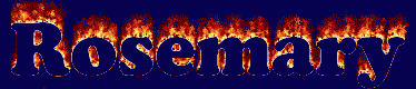Rosemary First Name