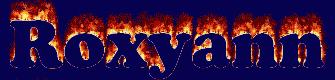 Roxyann First Name