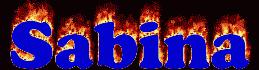 Sabina First Name