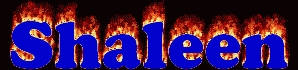 Shaleen First Name