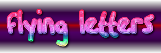 Click to make a logo like this one Flying Letters