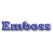 Click to make a logo like this one Bevel Emboss