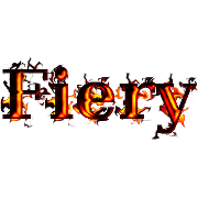 Click to make a logo like this one Fiery Text