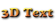 Click to make a logo like this one 3D Text